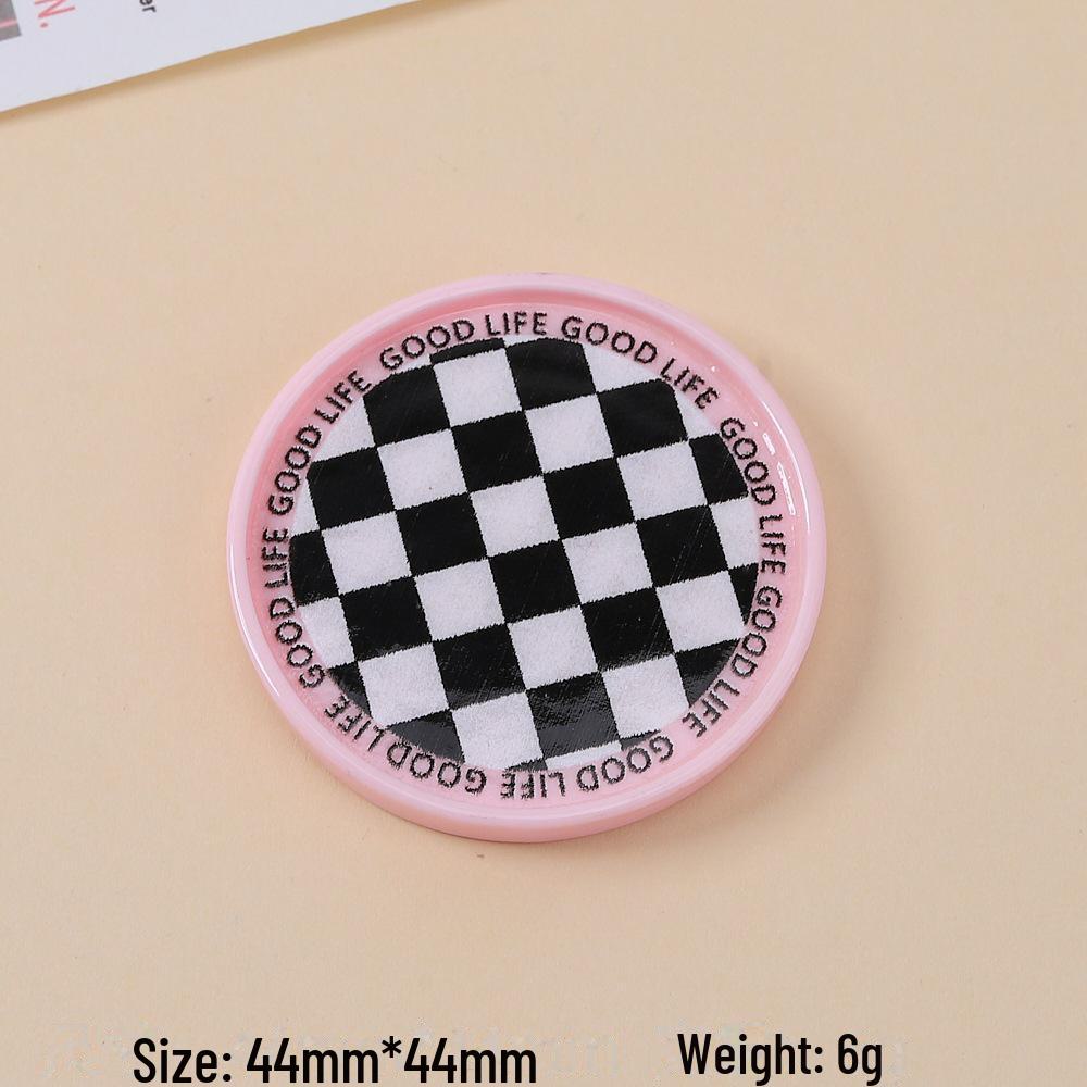 Kolorowa Kreskówkowa Szachownica Żywiczna Spinka do Włosów i Akcesoria Magnetyczne