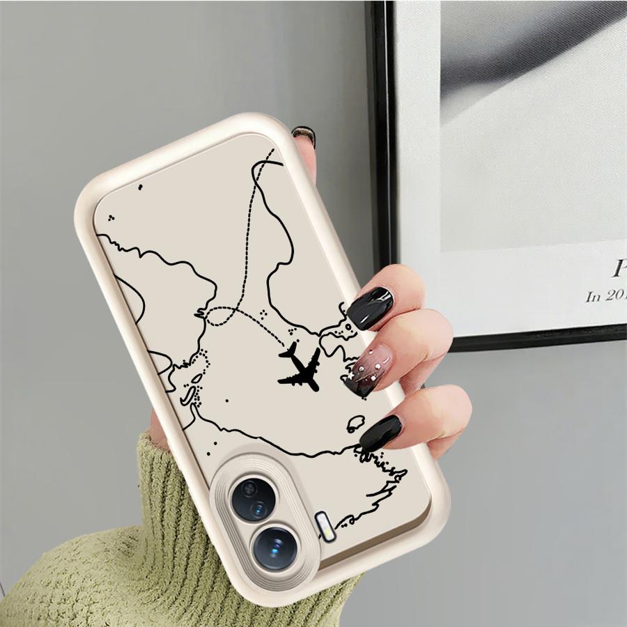Handyhülle für Xiaomi Redmi Note 14 Pro Plus 12S 11S 9s 11 10S 12 Note 13 10 Flugroute