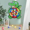 Lernspielzeug – Dartscheibe mit Cartoon-Tiermotiv, klebriger Ball – perfektes Weihnachtsgeschenk für Kinder, Weihnachten, Erntedankgeschenk