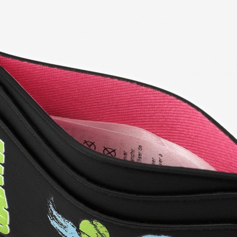 Ganni Bow Card Wallet Puppy Logo A7035 099