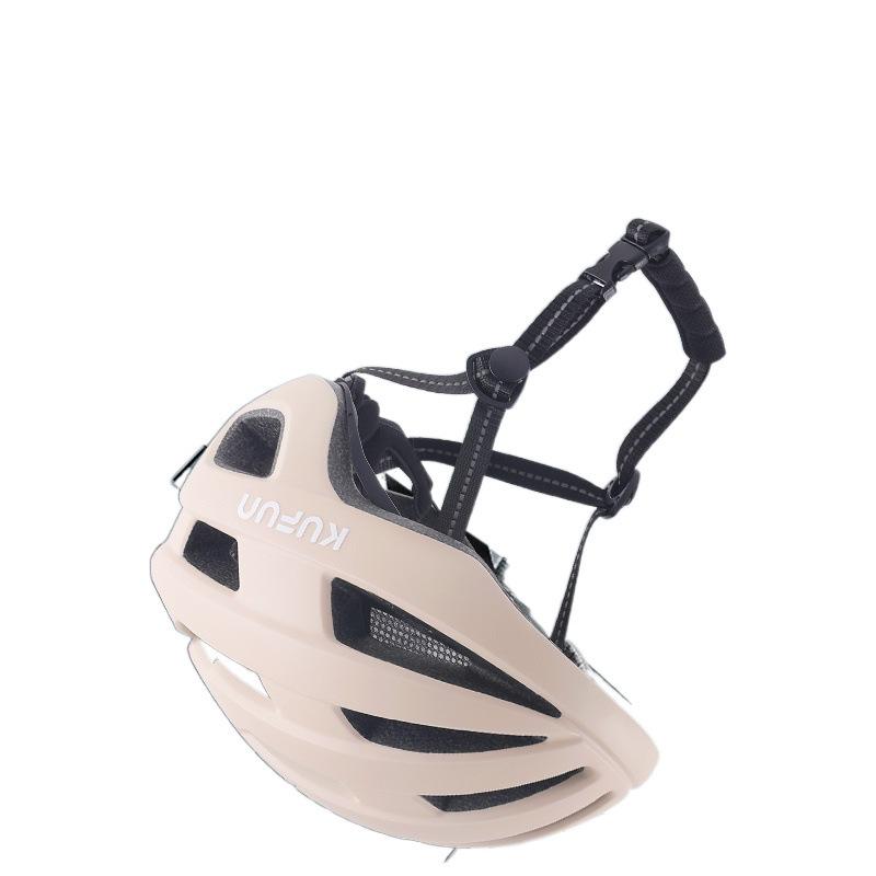 

Cycling Helmet Bicycle Mountain Helmet Road Bike Men s and Women s Hats Hard Hats Cover Women s Cycling Equipment M [Head circumference 54-58CM] жемчужина белый