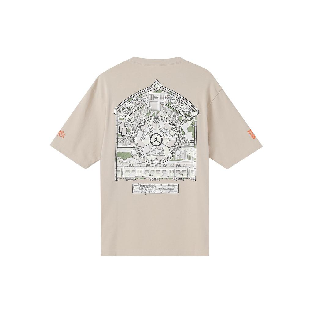 Jordan T Shirt Men's Light Khaki DV7001-206