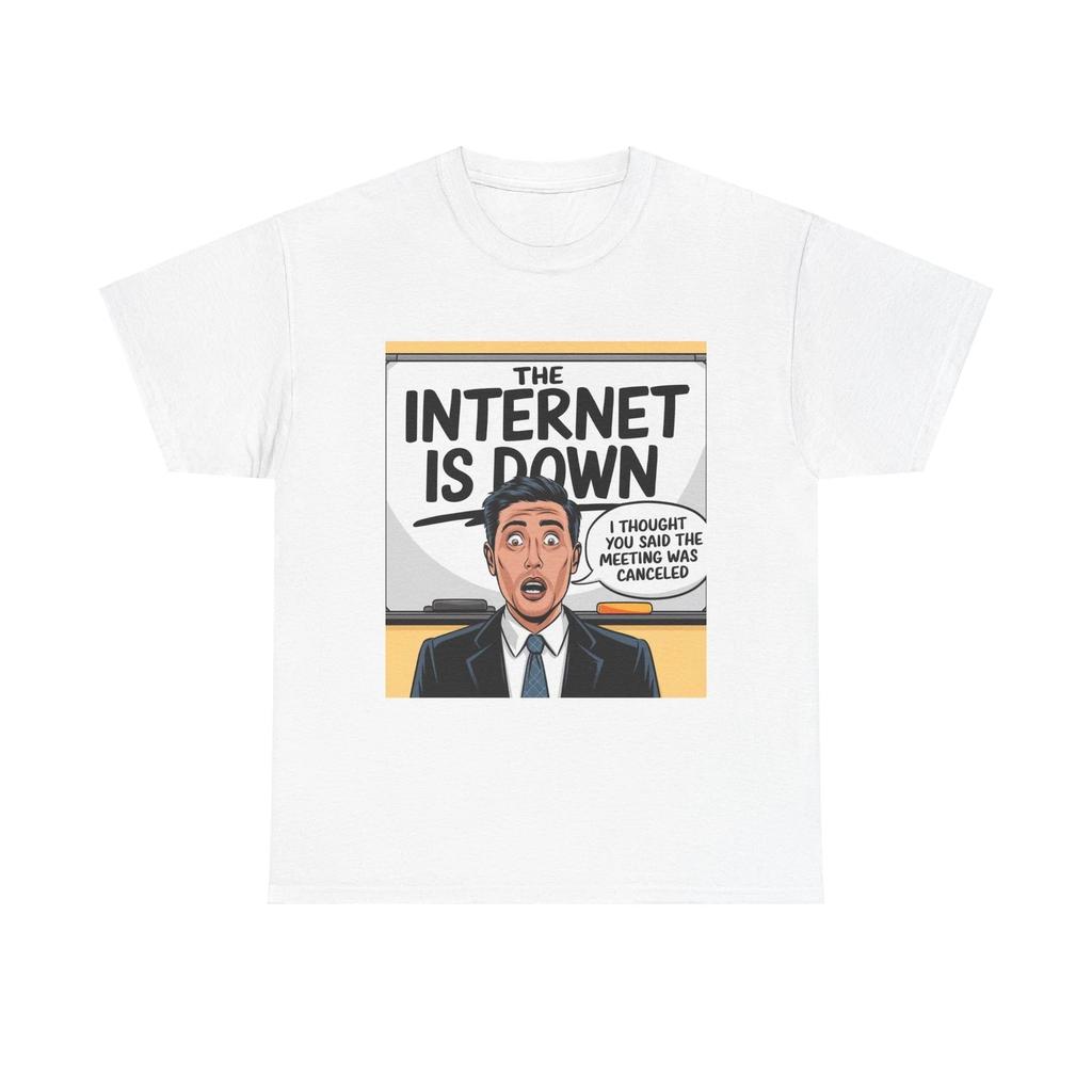 Homeoffice Unisex T-Shirt, Lustiges Internet Aus Meme Shirt, WFH Geschenk, Büro