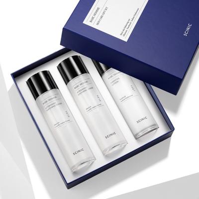 Basic Homme Skin Care Gift Set Toner 120ml X 2, Lotion 100ml X 1