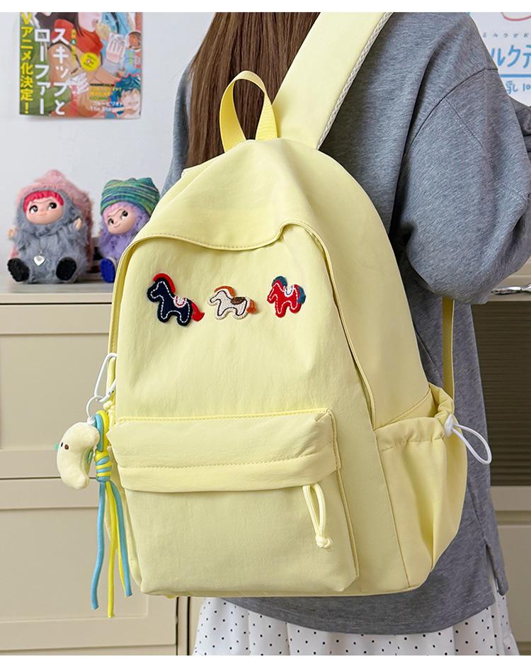 Schoolbag1011 Summer New High-value Small Fresh Student Backpack Mori Girls Lightweight Versatile Travel Backpack