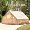 12 Sq Meter Inflatable Camping Tent - Portable Outdoor Cabin Style