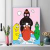 Barbapapa 100% Round Full Drill 5D DIY Diamond Painting Embroidery Cross Stitch Rhinestone Décor