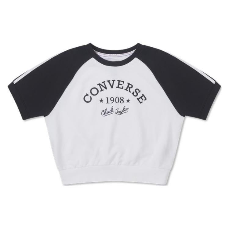 

New Converse T Shirts Women s 10026384-A01 XL