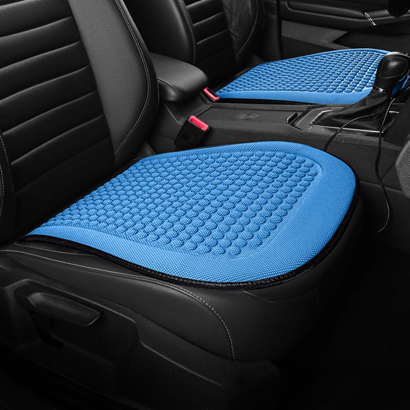 Breathable Ice Silk Car Seat Cushion - Universal Cool Pad for All Seasons