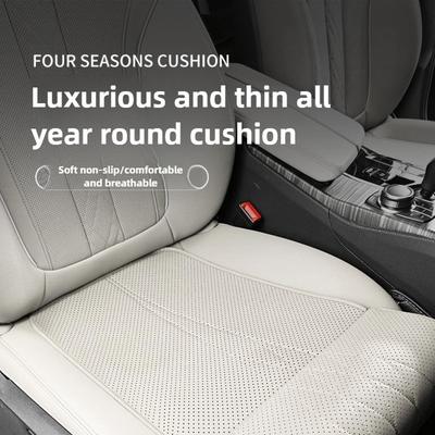 New Car Seat Leg Support Extension Suede Universal Auto Seat Extender Leg Cushion For Driver Memory Foam Seat Padding Mat Cover