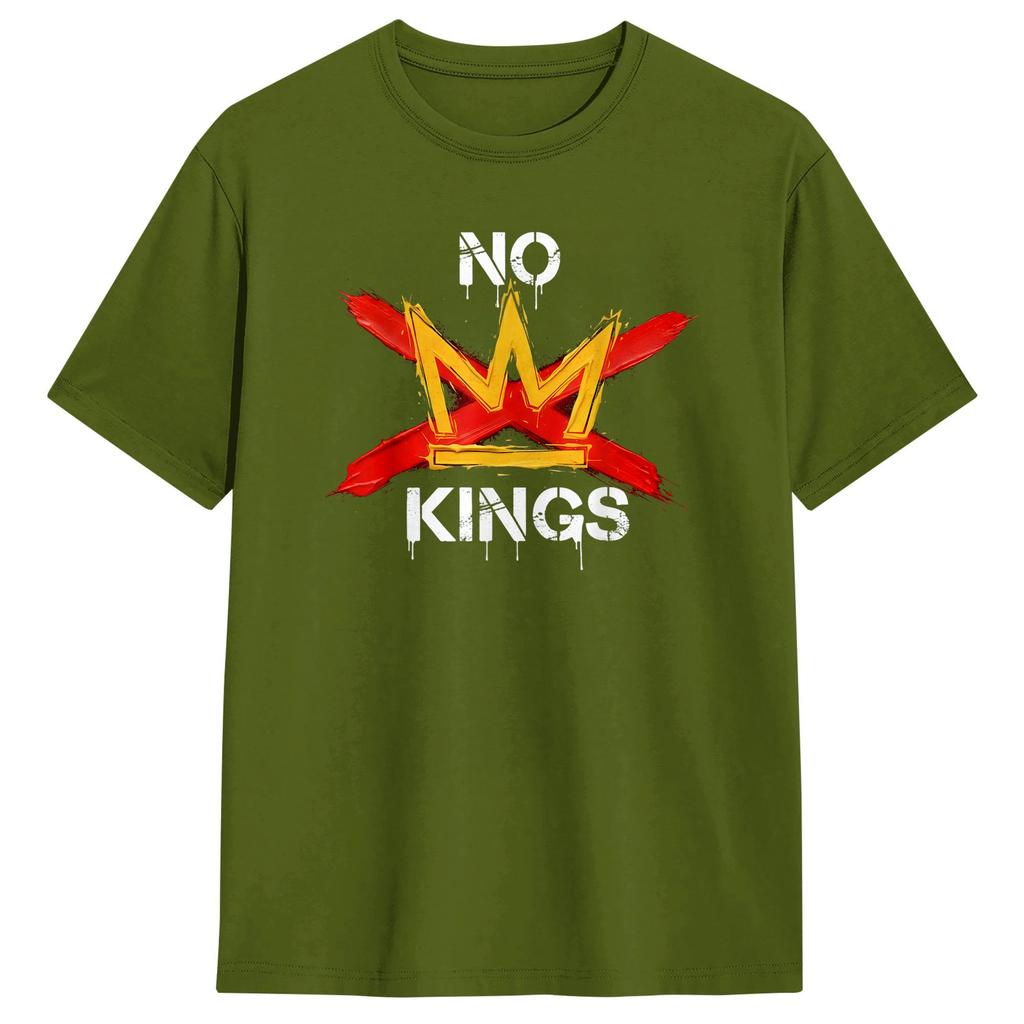 No King Retro Vintage T Shirt Summer 100 Cotton TShirts For Unisex Harajuku Print Tee Shirt Short Sleeve Awesome Top Tees