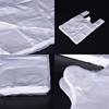 100Pcs Design Plastic T-Shirt Retail Shopping Supermarket Bags Handles Packaging,