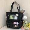 Tutorial Bag Tutorial Bag Carrying Book Bag Girls and Children Primary School Students Letter Pain Bag
