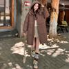 Autumn and Winter New Down Cotton Jacket Women's Mid-length 2025 New Winter Loose Slimming Fashion Hooded Thickened Korean