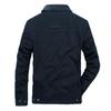 Winter Herren Baumwolle gefütterte Jacke mit dickem Revers Warmer Mantel Mittleren Alters Loose Fit Baumwolle gefütterte Jacke