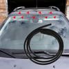 Car Aging Rubber Seal Sealed Trim Molding Strip Under Windshield Panel