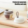 Mini Pill Storage Box with 4 Compartments Clear Visible Portable Travel Pill Case Medication