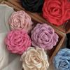 Fabric Wers Large Claws Women's New Sweet Shark Clip French Wer Haripins Elegant Hair Accessories Solid Color