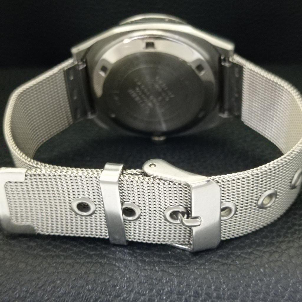 JAPAN VINTAGE CITIZEN AUTOMATIC 8200 MENS GOLDEN COLOR DIAL WATCH a702126-5 R208-a702126