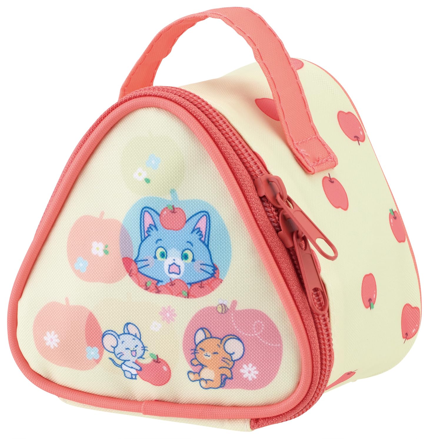

Skater Onigiri Case Lunch Bag Pink Insulated Tom and Jerry Pretend Play 2-Pack