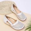 Fashion European and American Women's Shoes Round Toe Wedge Heel Large Flat Bottom Women's Sandals  zapatos de mujer 2024