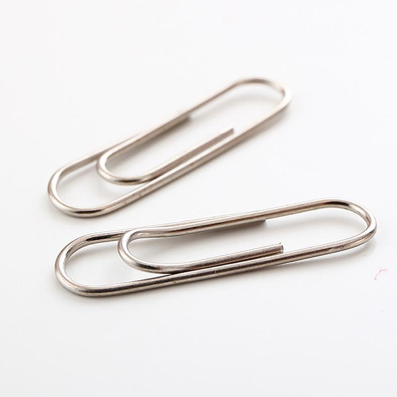 200 Pcs Office Paper Clips School Bookmark Memo Supplies Article Learning Paperclips With Reusable