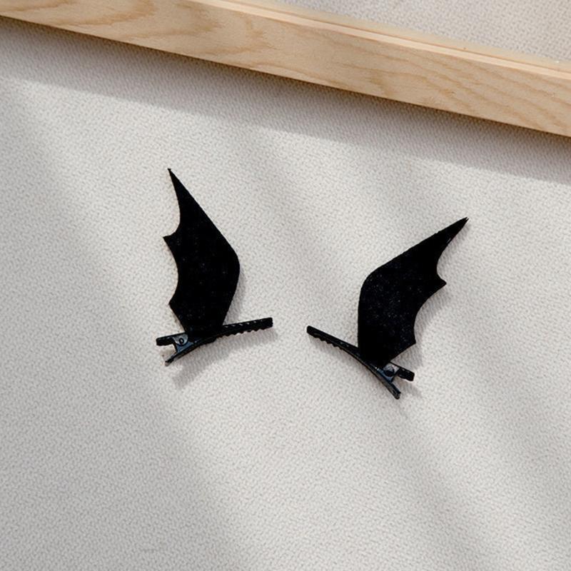 Cosplay Bat Headband Cartoon Bat Wing Hair Clips for Halloween Party Wear Hair Band Birthday Headpiece Party Supplies