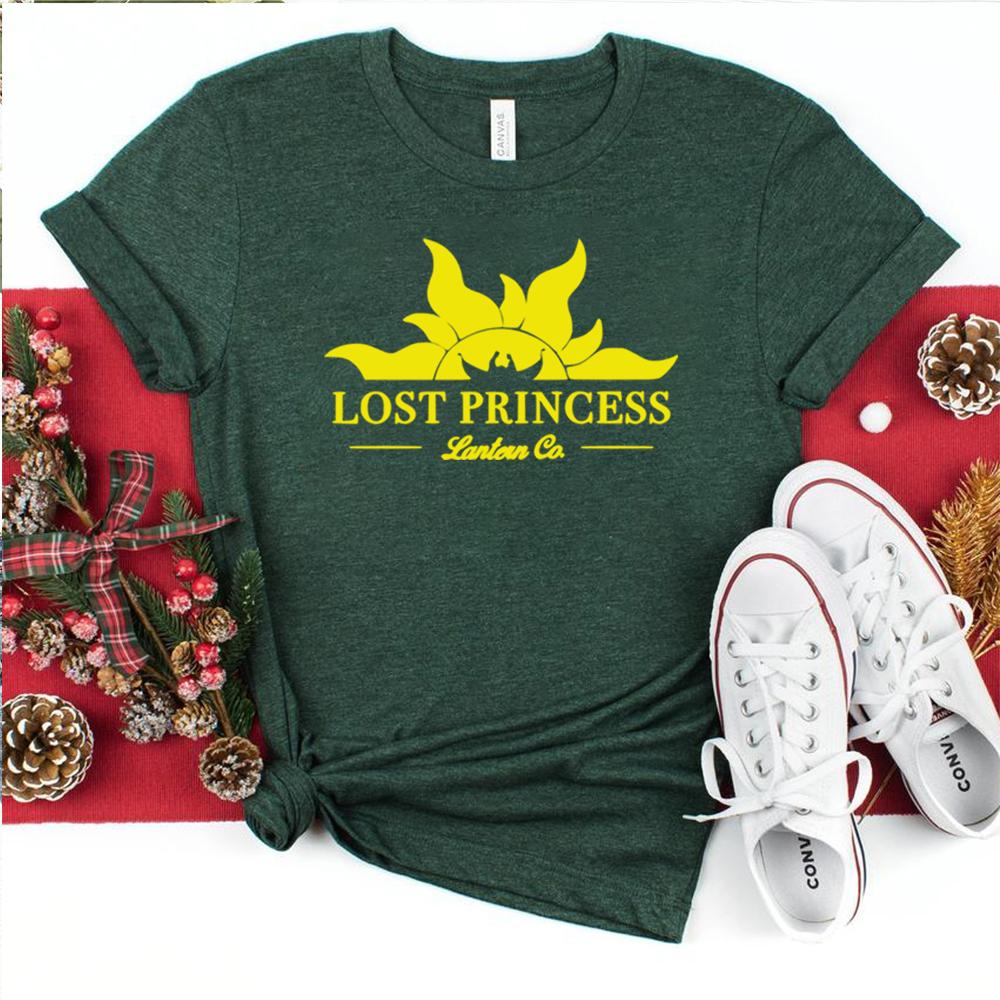 

Tangled Shirt Lost Princess TShirt Women Lantern Company Graphic Tee Unisex Shoret Sleeve Summer Vacation Tshirt Tumblr Tops S