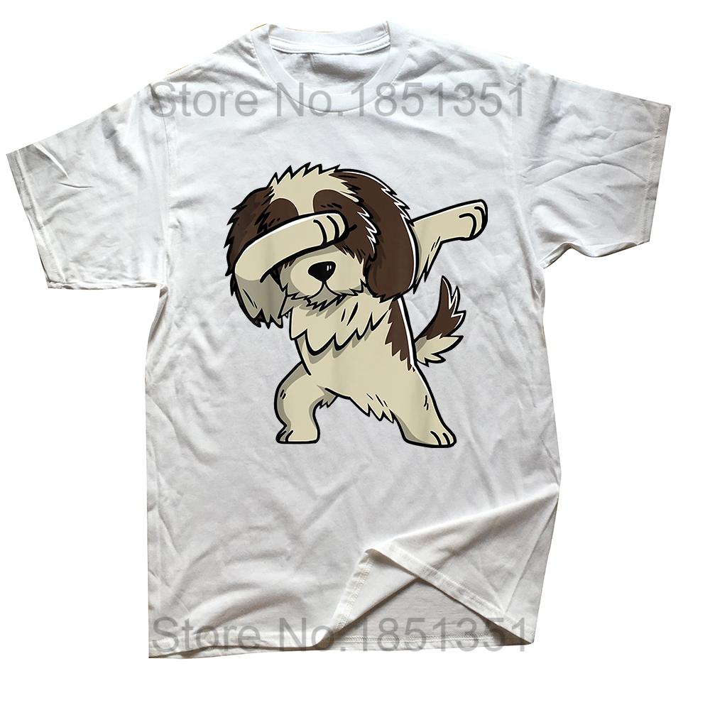 Best Shih Tzu Mom Ever Funny Dog Owner T Shirts Summer Graphic Cotton Streetwear Short Sleeve Birthday Gifts Tshirt Men