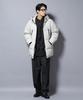 Nano Universe Nishikawa Down SOLOTEX Down Size (R) Jacket, Men's, L, 031, Off-White, 668-5214202