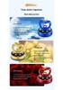 Heart-Shaped Solar Car Perfume Ornament - Rotating Apple Aroma for Car Interiors