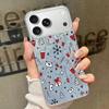Mini Christmas Trees Printing Case For iPhone Air 17 16e 16 15 14 Pro Max 13 17 Pro Max ShockProof TPU Hybrid Hard Phone Cover