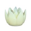 6 Pcs Diwali LED Lotus Candles Flameless Lotus Tea Light Battery Operated Flickering Buddhist Lamp for Home Desktop Centerpiece