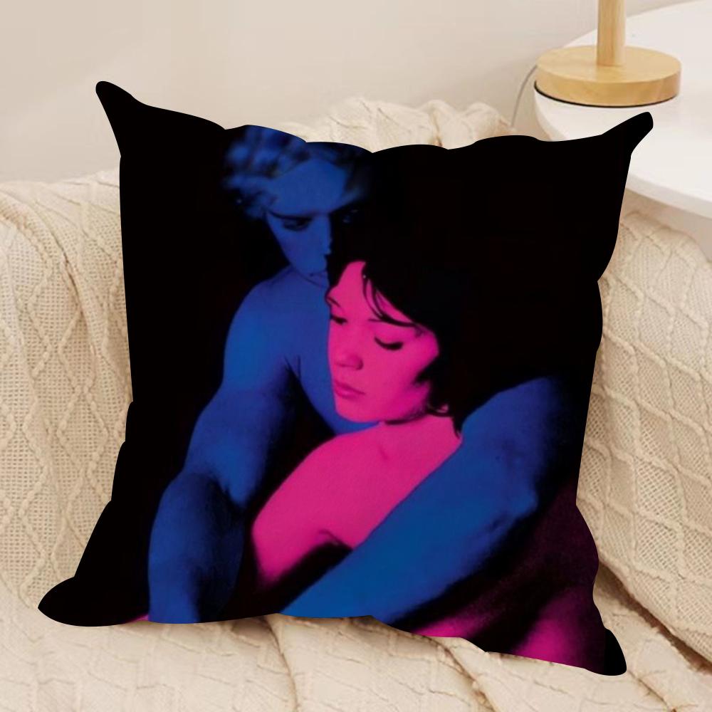 Band Music TTvGirl Cushion Cover Soft Plush Fabric DoubleSided Printed Sofa Cushion Cover for All Seasons Home Decor Gift