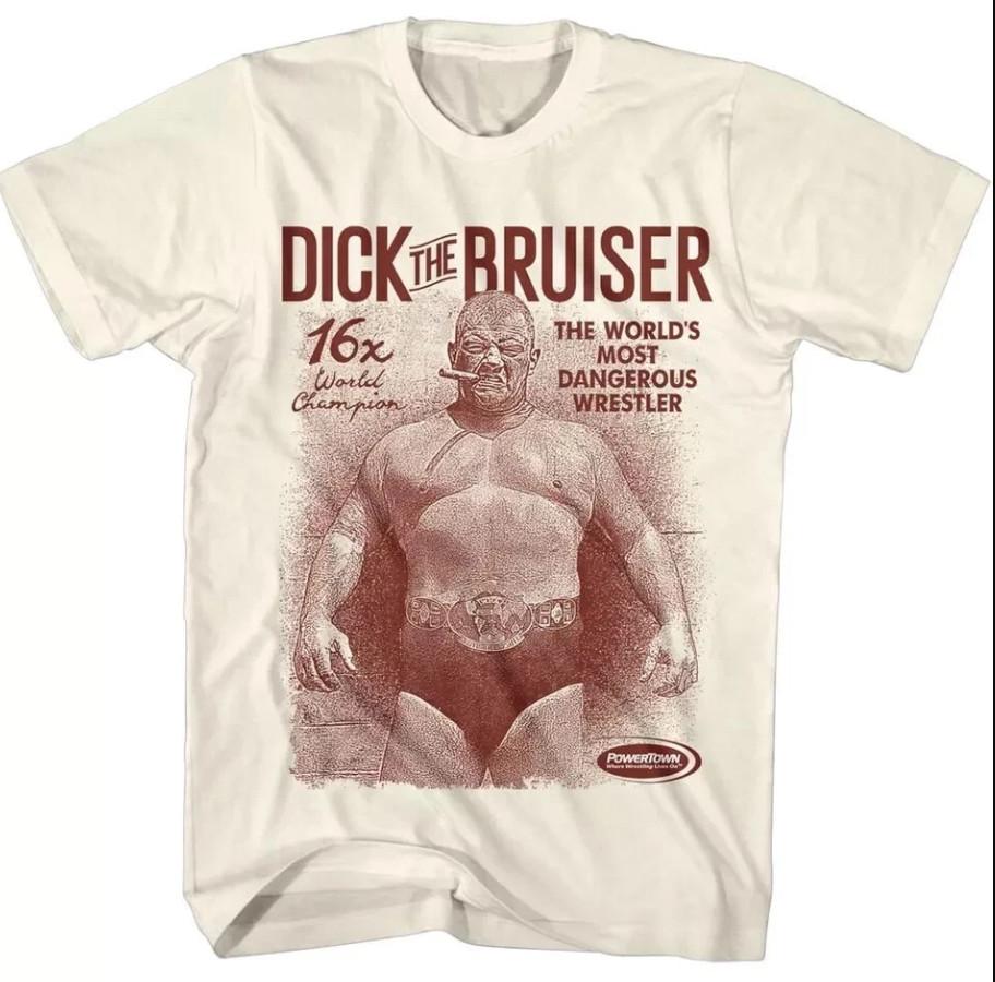 POWERTOWN DICK THE BRUISER WWE T-shirt size S-5XL XXXXL