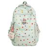 Dot Print Backpack Junior High School Student Lightweight Schoolbag Girl's Large Capacity Backpack