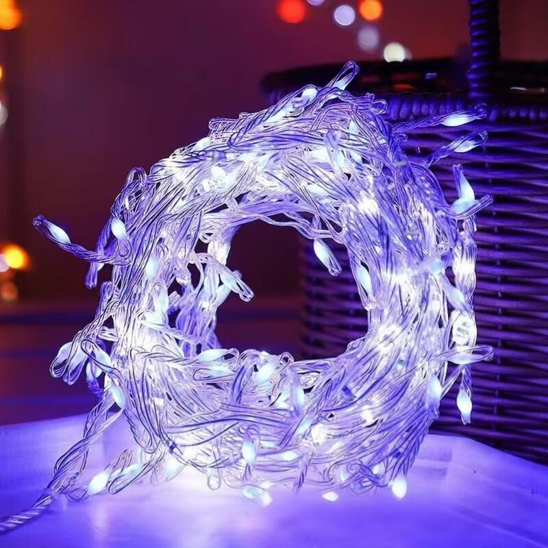 UOSU Outdoor Raindrop String Lights