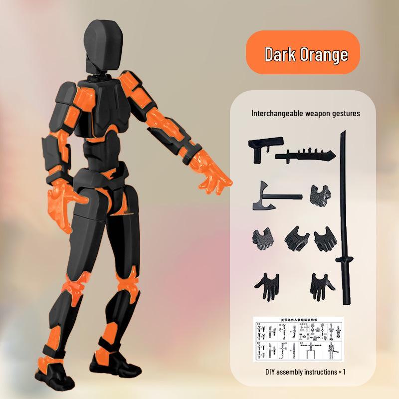 Multi-Joint Posable Robot Mannequin - Decompression Toy