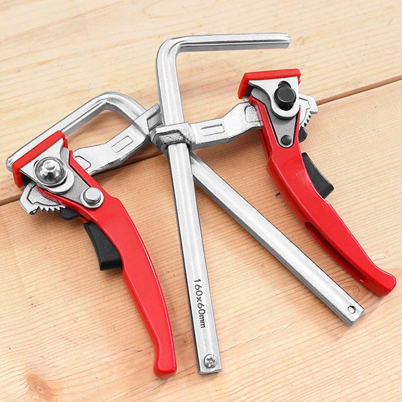 Quick Ratchet Track Clamp Compatible with Festo & Makita for Woodworking