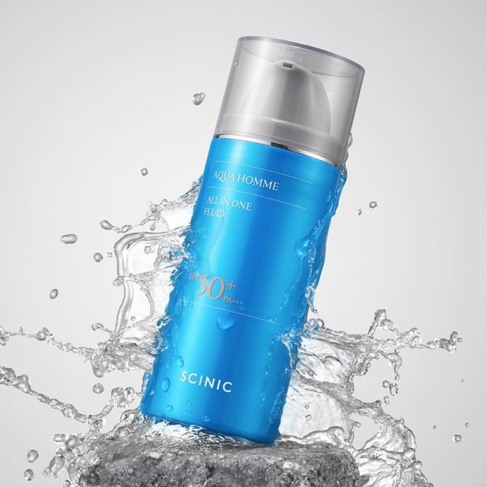Aqua Homme All In One Fluid Spf50+pa+++ 100ml