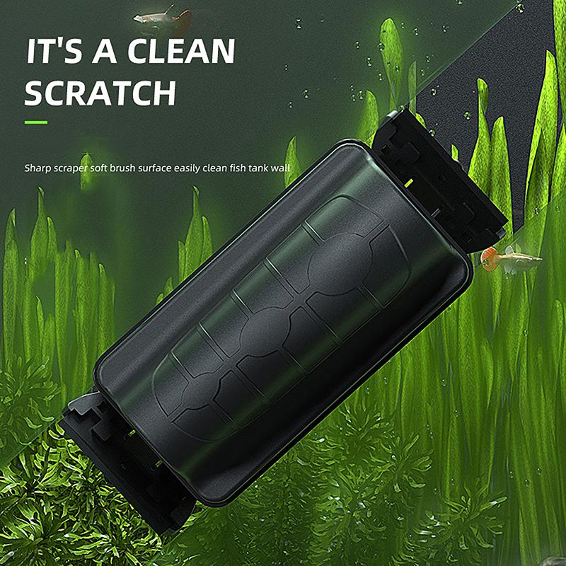 Magnetic Aquarium Fish Tank Brushes Glass Window Algae Scraper Cleaner Aquascaping Cleaning Tool Aquarium Accesorios