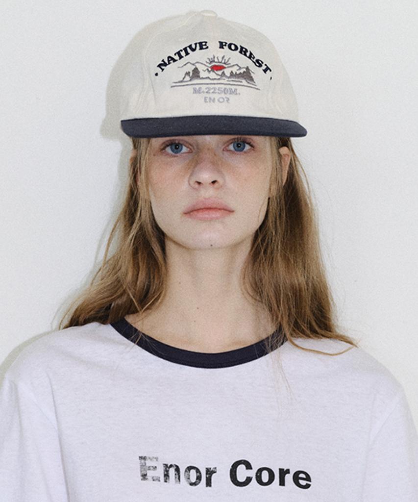 EN OR Native Forest Enor Ball Cap - Contrast Ivory