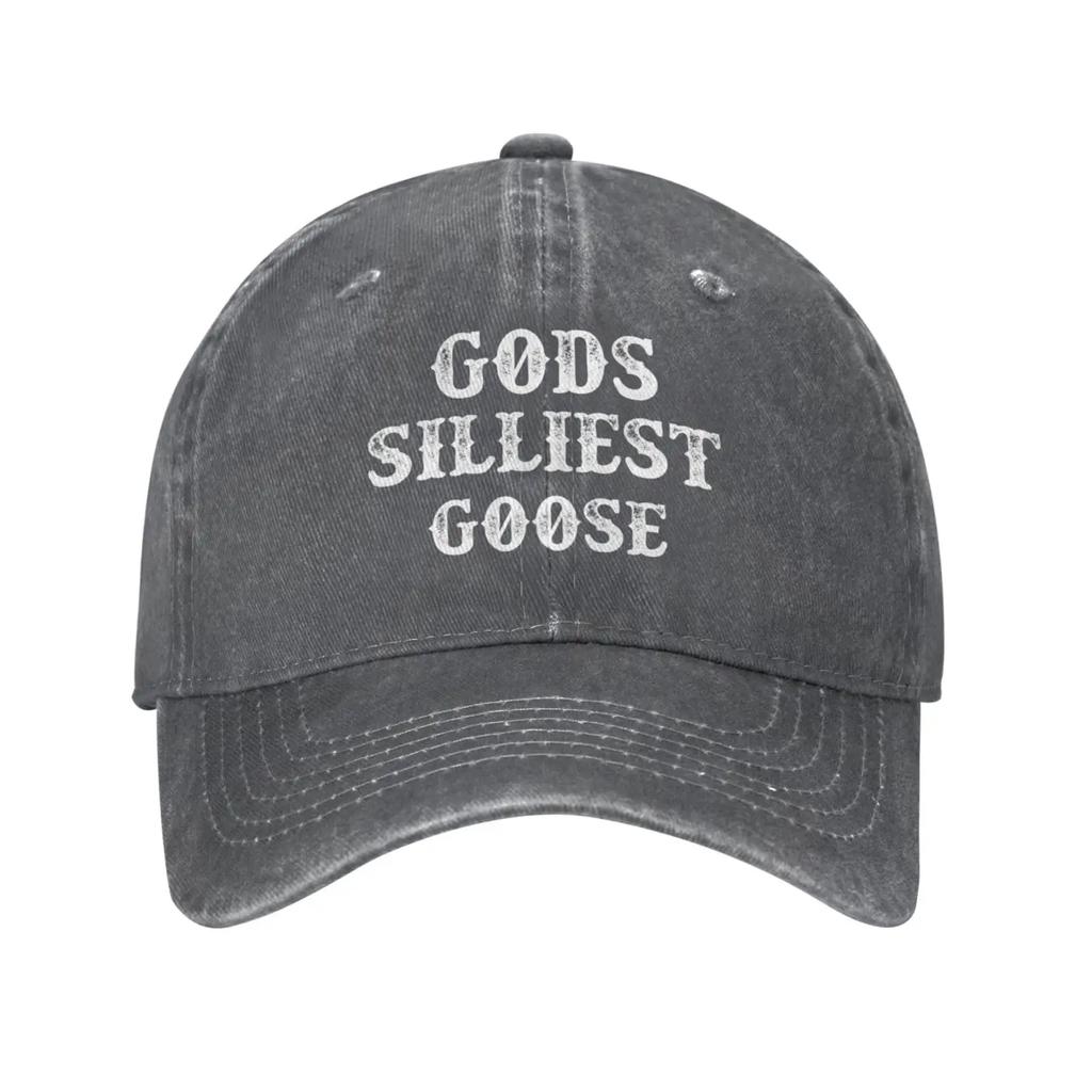 Gods Silliests Gooses Hat Women Baseball Caps Fashionable Hat Gray