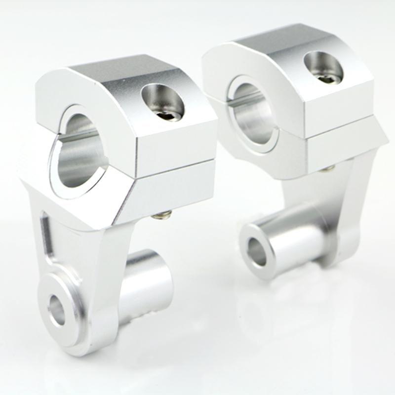 7/8" 22mm Handlebar Risers Fit For SUZUKI DRZ 400 DRZ 650 All Year Blue Motorcycle Accessories Handle Fat Bar Clamps