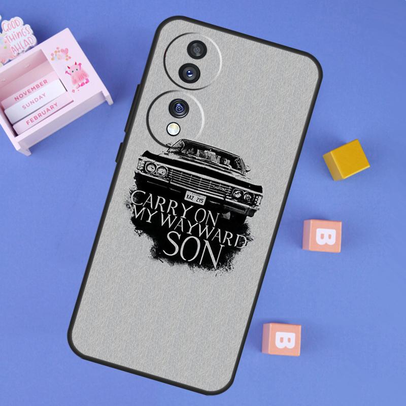 

Сверхъестественное КЕЙС CARRY ON WAYWARD SONS Для Honor 400 Pro 200 70 90 Lite X9a X9b X9c X9d X8b X8c Win RT Magic 8 5 6 7 Pro Чехол Honor Magic5 Lite