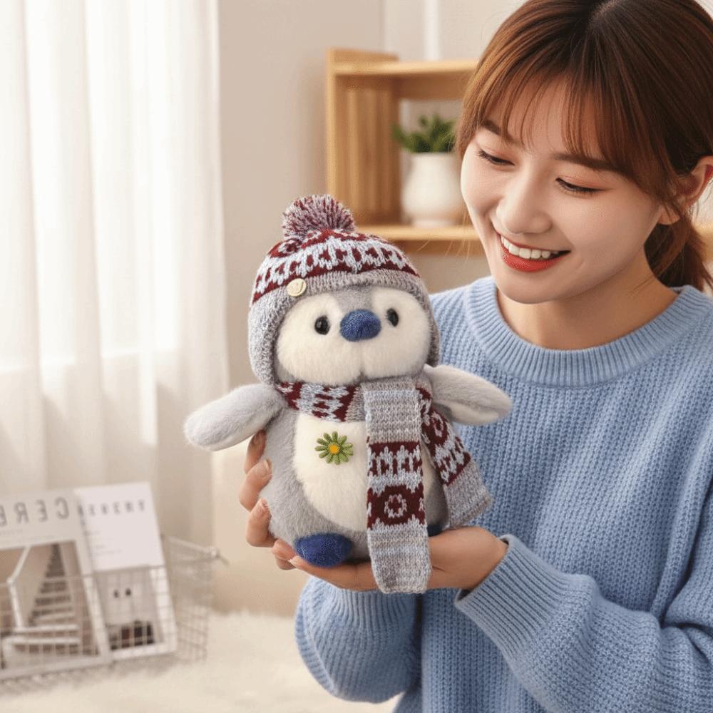 Children Gits Penguin Doll Plush Toy Fluffy Soft Kawaii Doll Birthday Gift