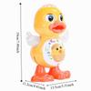 Plastic Electric Dancing Duck Toy Singing Walking Dancing Duck  Halloween