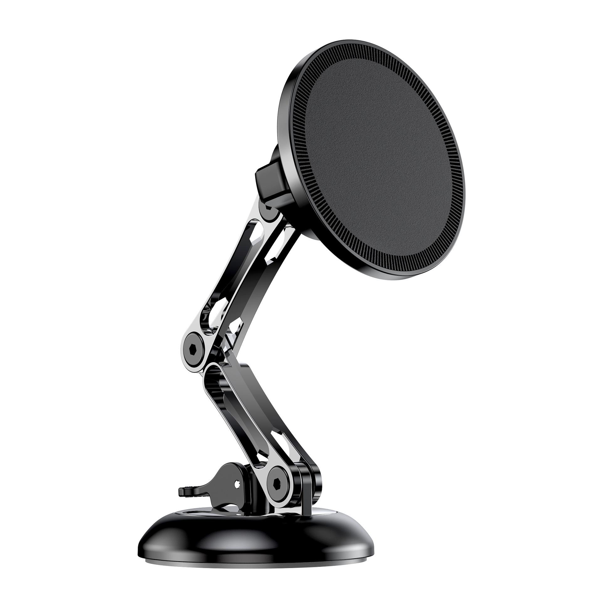 Car Magnetic Phone Holder with Vacuum Suction Cup for Navigation