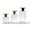 Gradient Glass Perfume Decanter Spray Bottle - Flat Square Design (30ml, 50ml, 80ml, 90ml)