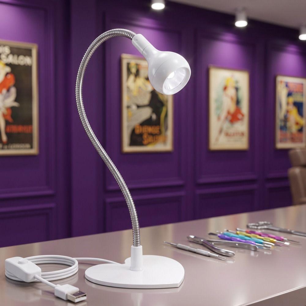 USB Plug In UV LED Nail Lamp Quick Drying Gel Polish Curing Dryer Nail Drying Lamp Salon Use